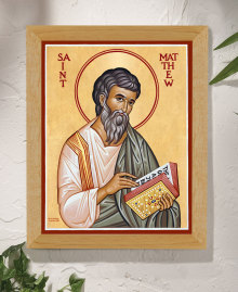 St. Matthew Original Icon 14" tall